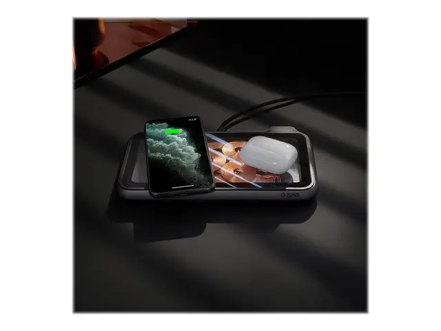 Zens Liberty - Glass Limited Edition trådløs ladepute + AC-strømad...