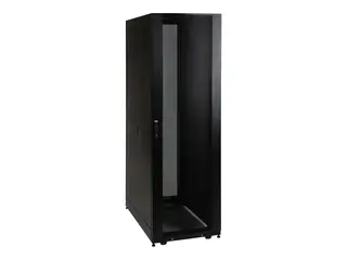 Eaton Tripp Lite Series 42U Rack Enclosure Server Cabinet Knock-Down w/ Doors &amp; Sides Rack skap - svart - 42U - 19&quot;