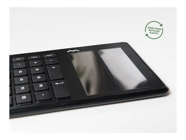 Mousetrapper - Tastatur Bluetooth 5.0 QWERTY Nordisk