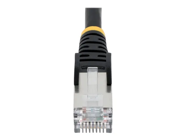 StarTech.com 1m CAT6a Ethernet Cable - Black Low Smoke Zero Haloge...