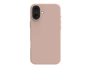 dbramante1928 Monaco - Baksidedeksel for mobiltelefon MagSafe-samsvar - silikon, plastikk - rosa sand - for Apple iPhone 16 Plus