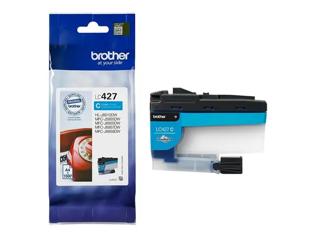Brother LC427C - Cyan original blekkpatron for HL-J6010DW, MFC-J59...