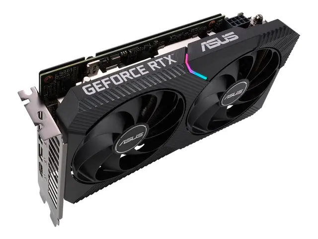 ASUS DUAL-RTX3060-O12G-V2 - OC Edition - grafikkort - GF RTX 3060 ...
