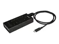 STARTECH.COM 7-Port USB-C Hub - Metal - USB-C to 5x USB-A and 2x USB-C - USB 3