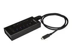 STARTECH.COM 7-Port USB-C Hub - Metal - USB-C to 5x USB-A and 2x USB-C - USB 3