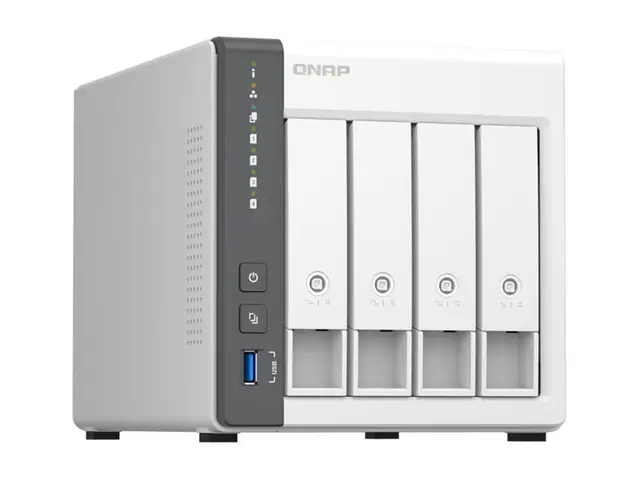 QNAP TS-433 - NAS-server 4 brønner SATA 6Gb/s RAID 0, 1, 5, 6, 10,...