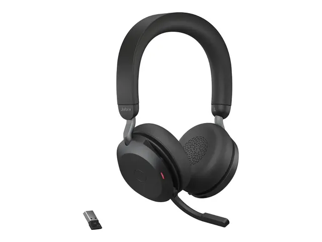 Jabra Evolve2 75 - Hodesett on-ear Bluetooth trådløs aktiv støydem...