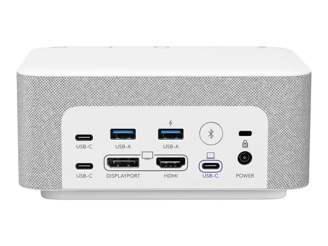 Logitech Logi Dock for UC - Dokkingstasjon - USB-C - HDMI, DP - Bl...