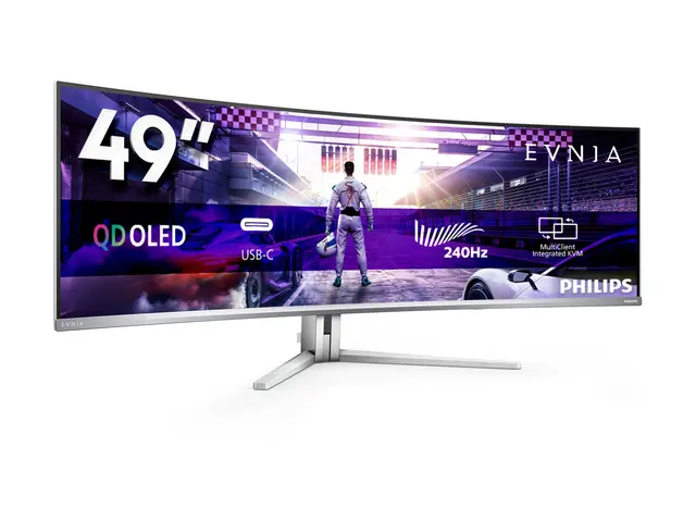 Philips Evnia 8000 49M2C8900 - OLED-skjerm gaming kurvet 49" (48.9...