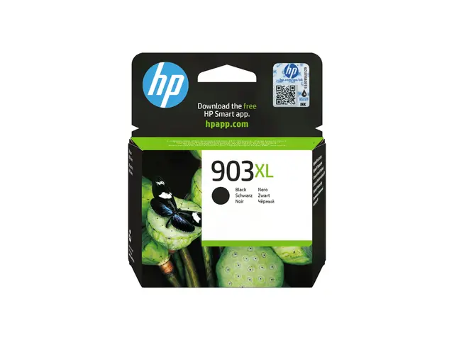 HP 903XL - 20 ml Høy ytelse svart original blister blekkpatron for...