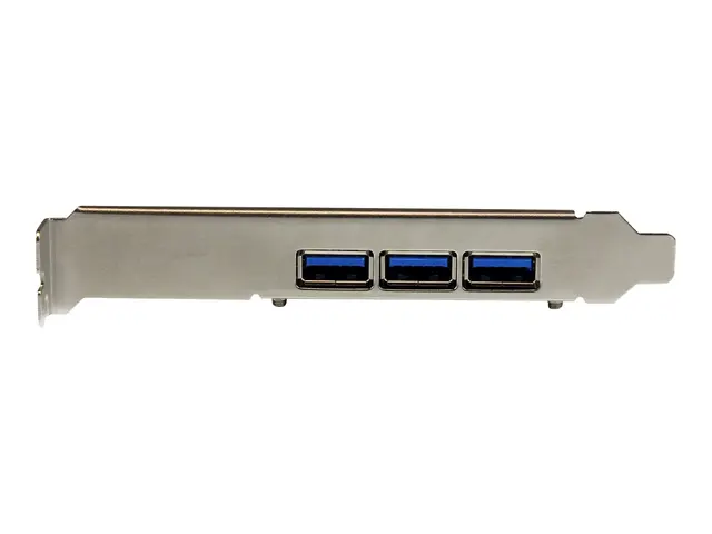 StarTech.com 4 Port PCI Express USB 3.0 Card - 3 External and 1 In...