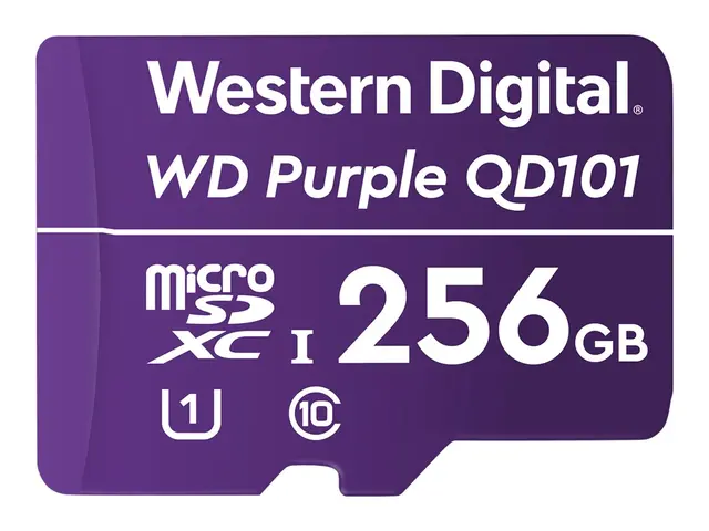 WD Purple SC QD101 WDD256G1P0C - Flashminnekort - 256 GB - UHS-I U...