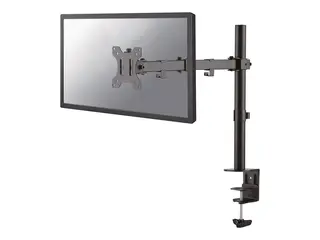 Neomounts FPMA-D550 - Monteringssett - full bevegelse for LCD-skjerm - stål - svart - skjermstørrelse: 10"-32" - klemmemonterbar, malje, skrivebordsmonterbar