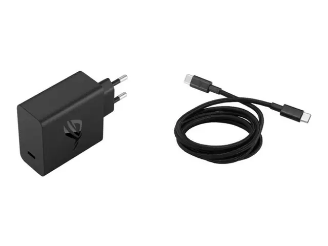 ASUS - Batterilader 65 watt PD 3.0, QC 5.0 på kabel: USB-C