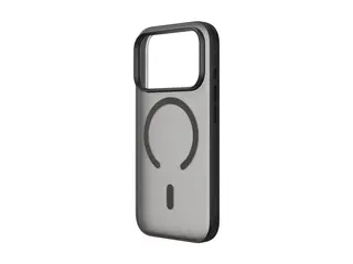 Belkin SheerForce Grip Series - Beskyttende deksel for mobiltelefon MagSafe-samsvar - plastikk - svart - for Apple iPhone 17 Pro Max, 18 Pro Max