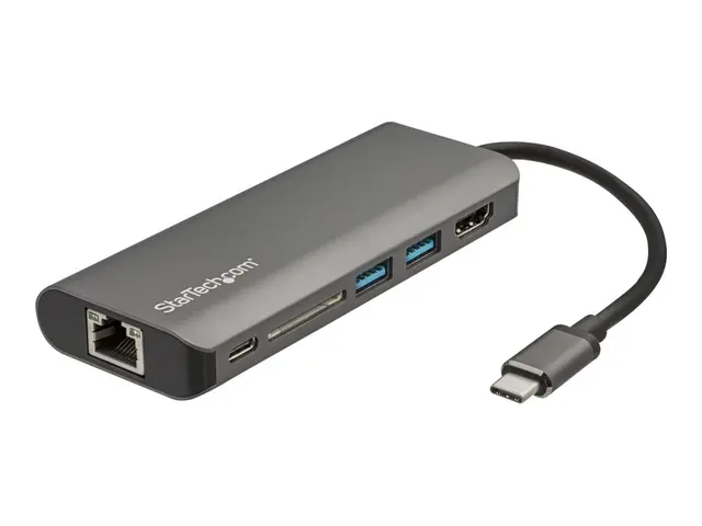 StarTech.com USB C Multiport Adapter - USB-C Travel Dock to 4K HDM...