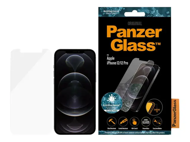 PanzerGlass Original - Skjermbeskyttelse for mobiltelefon glass Ap...
