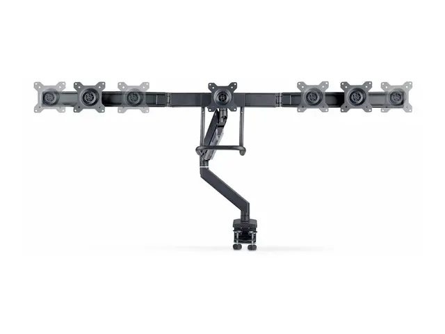 Startech Crossbar Triple Monitor Desk Mount, VESA 75x75/100x100 - ...