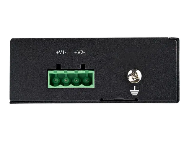 StarTech.com Industrial Gigabit Ethernet PoE Injector, 30W 802.3at...