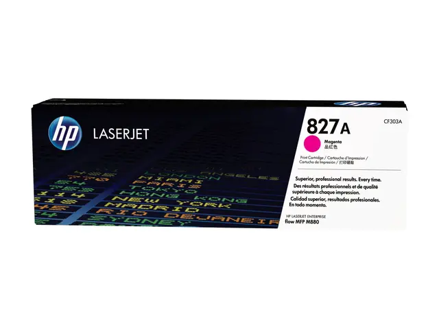 HP 827A - Magenta - original - LaserJet - tonerpatron (CF303A) - f...