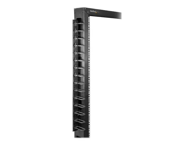 StarTech.com Vertical 0U Server Rack Cable Management w/ D-Ring Ho...