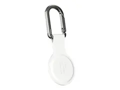 IDEAL OF SWEDEN - Eske for airtag - v&#230;skesilikon, resirkulert silikon, sink-legering hvit