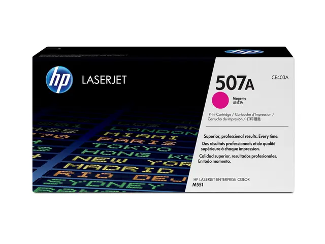 HP 507A - Magenta original LaserJet tonerpatron (CE403A) for Color...
