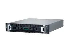HPE Modular Smart Array 2070 SFF 2x32Gb FC 4-port Controller Storage Array Fast tilstand / harddiskstasjonsoppstilling - 0 TB - 24 brønner (SAS-3) - 32Gb Fibre Channel (ekstern) - kan monteres i rack - 2U - Smart Choice