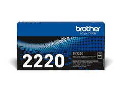 Brother TN2220 - Svart - original - tonerpatron for Brother DCP-7060, 7065, 7070, HL-2220, 2240, 2250, 2270, MFC-7360, 7460, 7860; FAX-2840