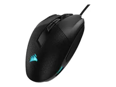 CORSAIR Gaming NIGHTSWORD RGB FPS/MOBA Mus - optisk - 8 knapper - kablet - USB - svart