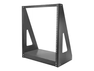 Startech 12U Heavy Duty 2 Post Open Frame Network Rack 350lbs - 19" Free Standing Desktop Rack for Computer, AV, Media, IT Equipment (2POSTRACK12) - Rack åpen ramme - 2-stangs - 12U - 19"