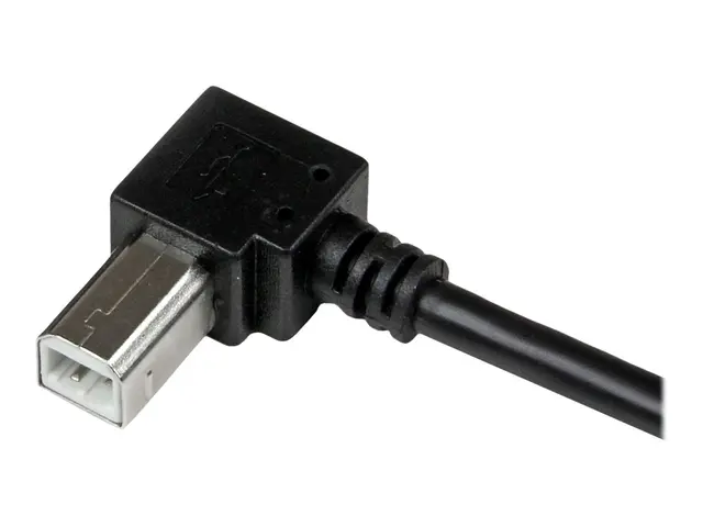StarTech.com 2m USB 2.0 A to Right Angle B Cable Cord - 2 m Printe...