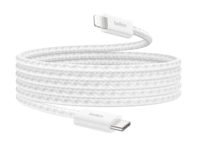 Belkin BoostCharge - Lightning-kabel USB-C hann til Lightning 1.5 ...