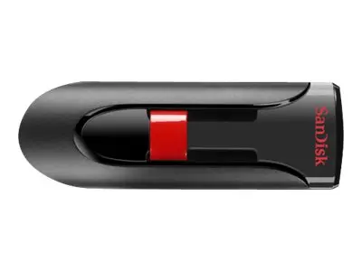 SanDisk Cruzer Glide - USB-flashstasjon - 128 GB - USB 2.0