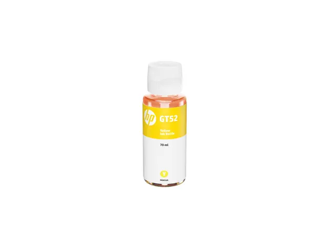 HP GT52 - Gul original blekkrefill for Deskjet GT 58XX; Ink Tank 1...