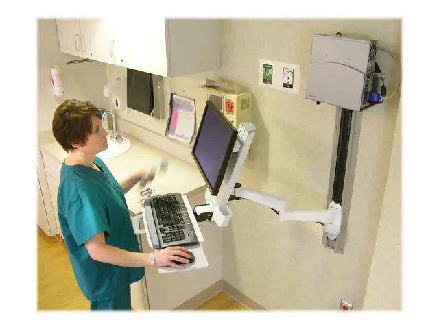 Ergotron 200 Series - Monteringssett (leddarm, tastaturbakke med v...