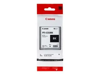 Canon PFI-030BK - 55 ml - svart - original blekkbeholder - for imagePROGRAF TA-20, TA-20 MFP L24ei, TA-30, TA-30 MFP L36ei, TM-240, TM-340