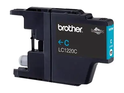 Brother LC1220C - Cyan - original - blekkpatron - for Brother DCP-...