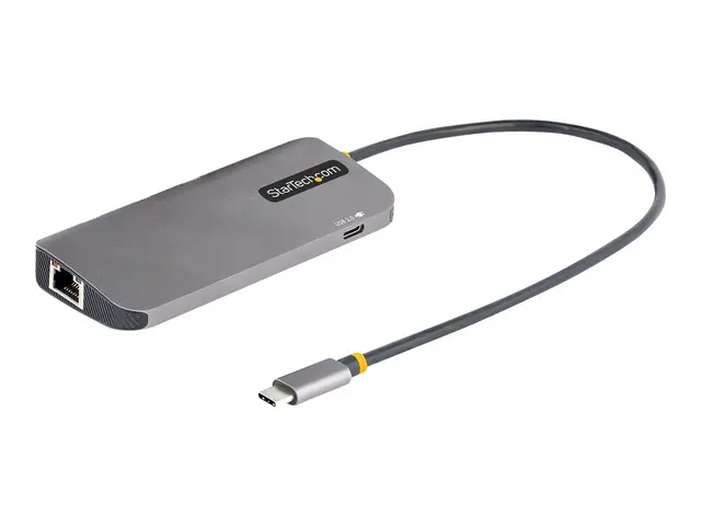 StarTech.com USB C Multiport Adapter, 4K 60Hz HDMI Video, 3-Port 5...