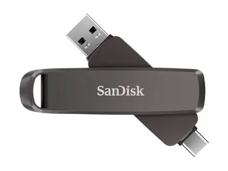 SanDisk Extreme PRO Dual Drive USB-flashstasjon - 1 TB - USB-C 3.2 Gen 2