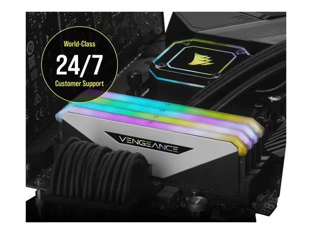 CORSAIR Vengeance RGB RT - DDR4 sett 32 GB: 4 x 8 GB DIMM 288-pin ...
