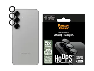 PanzerGlass Hoops - Linsebeskytter for mobiltelefon keramikk - for Samsung Galaxy S25