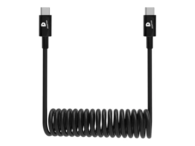 Deqster - USB-kabel - USB-C (hann) til USB-C (hann) - 80 cm - rull...