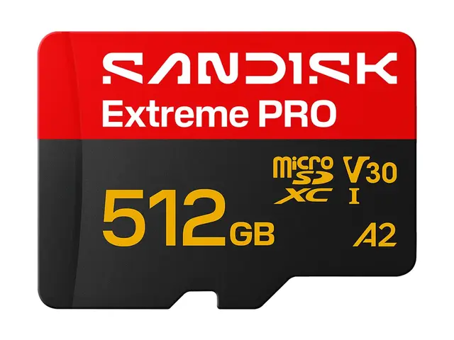 SANDISK Extreme Pro microSD UHS-I 512G MicroSD 250MB/s Read / 170MB/s Write 