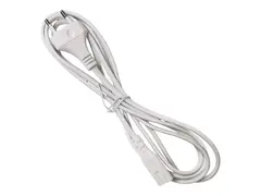 HyperJuice - Strømforlengelseskabel power IEC 60320 C7 til NEMA 1-15 - 2 m - hvit - Europa