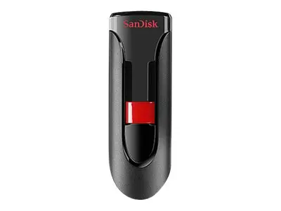 SanDisk Cruzer Glide - USB-flashstasjon - 128 GB - USB 2.0