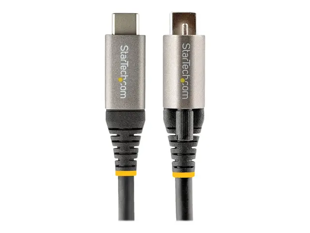 StarTech.com 3ft 1m Top Screw Locking USB C Cable 10Gbps, 3.1/3.2 ...
