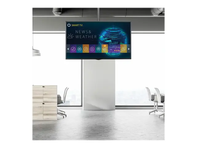 Startech Ceiling TV Mount - 3.5' to 5' Pole Full Motion Supports D...