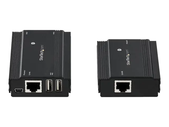 StarTech.com 4 Port USB 2.0 Extender Hub over Single CAT5e/CAT6 Et...