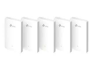 TP-Link Omada EAP615-Wall V1 - Trådløst tilgangspunkt 4 porter - 1GbE - Wi-Fi 6 - skystyring - veggmonterbar (en pakke 5)